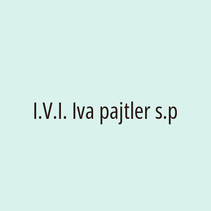 I.V.I. Iva pajtler s.p