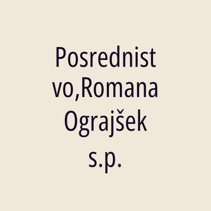 Posrednistvo,Romana Ograjšek s.p. - Logotip