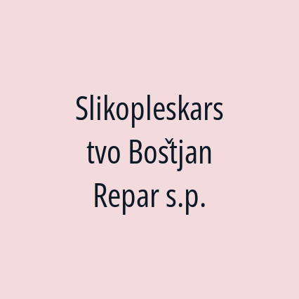 Slikopleskarstvo Boštjan Repar s.p. - Logotip