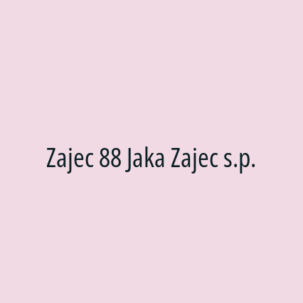 Zajec 88 Jaka Zajec s.p. - Logotip