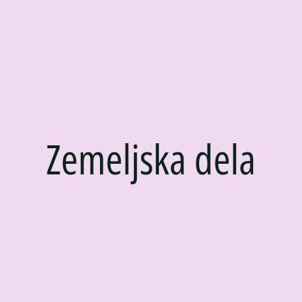 Zemeljska dela