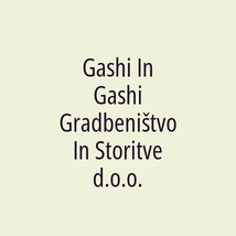 Gashi In Gashi Gradbeništvo In Storitve d.o.o. - Logotip