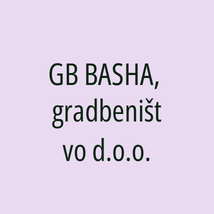 GB BASHA, gradbeništvo d.o.o. - Logotip