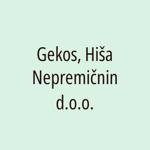 Gekos, Hiša Nepremičnin d.o.o. - Logotip