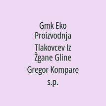 Gmk Eko Proizvodnja Tlakovcev Iz Žgane Gline Gregor Kompare s.p. - Logotip