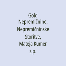 Gold Nepremičnine, Nepremičninske Storitve, Mateja Kumer s.p. - Logotip