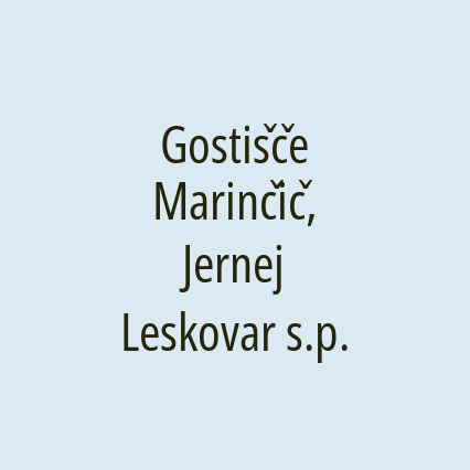 Gostišče Marinčič, Jernej Leskovar s.p. - Logotip