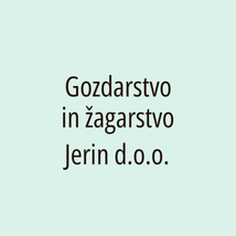 Gozdarstvo in žagarstvo Jerin d.o.o. - Logotip