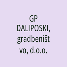 GP DALIPOSKI, gradbeništvo, d.o.o. - Logotip