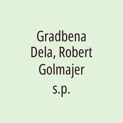 Gradbena Dela, Robert Golmajer s.p. - Logotip