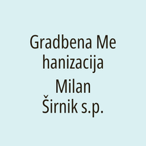 Gradbena Mehanizacija Milan Širnik s.p. - Logotip