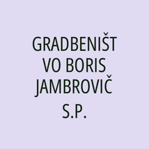 GRADBENIŠTVO BORIS JAMBROVIČ S.P. - Logotip