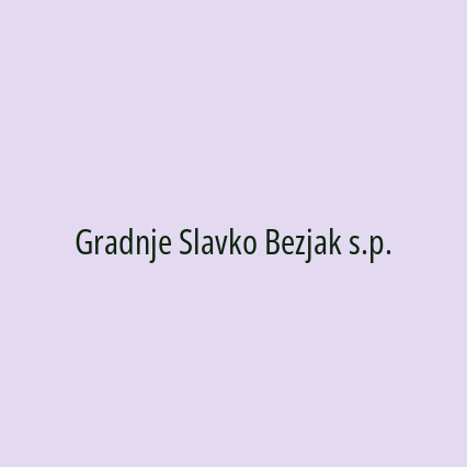 Gradnje Slavko Bezjak s.p. - Logotip