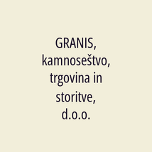 GRANIS, kamnoseštvo, trgovina in storitve, d.o.o. - Logotip