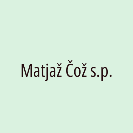 Matjaž Čož s.p.