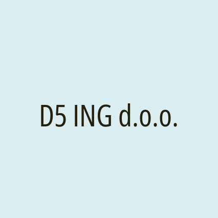 D5 ING d.o.o.