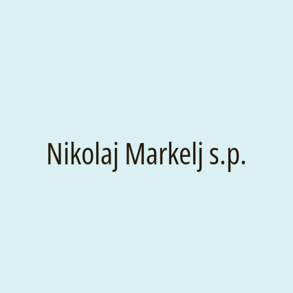 Nikolaj Markelj s.p.