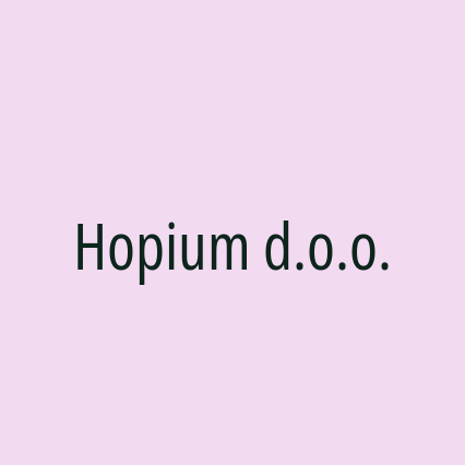 Hopium d.o.o.