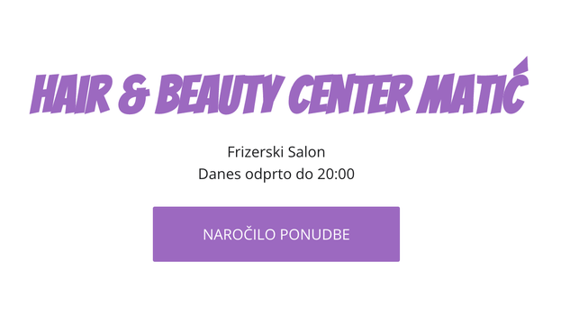 Hair & Beauty Center Matić - Logotip