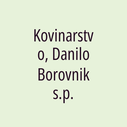 Kovinarstvo, Danilo Borovnik s.p. - Logotip