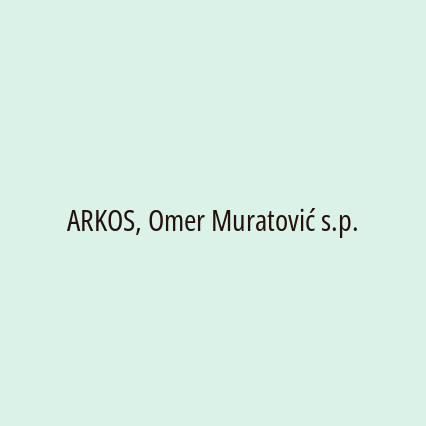 ARKOS, Omer Muratović s.p. - Logotip