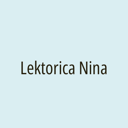 Lektorica Nina