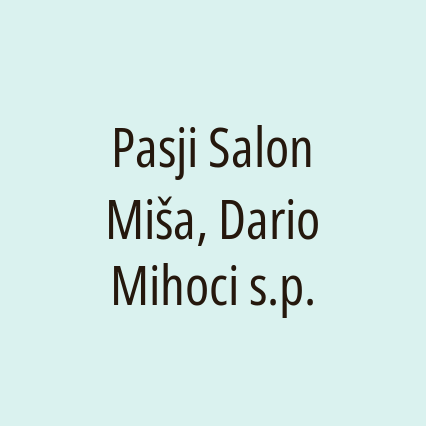 Pasji Salon Miša, Dario Mihoci s.p. - Logotip