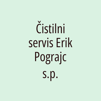 Čistilni servis Erik Pograjc s.p.