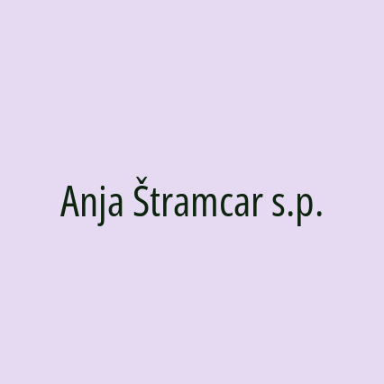 Anja Štramcar s.p.