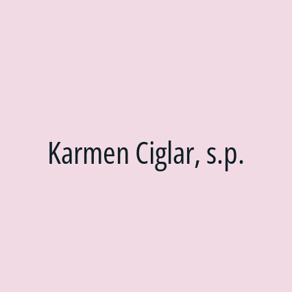 Karmen Ciglar, s.p.