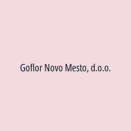 Goflor Novo Mesto, d.o.o. - Logotip