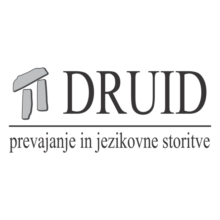 DRUID-Prevajanje in jezikovne storitve - Logotip