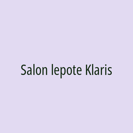 Salon lepote Klaris