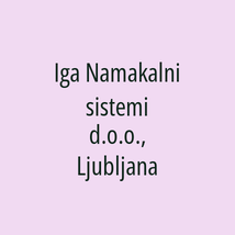 Iga Namakalni sistemi d.o.o., Ljubljana - Logotip