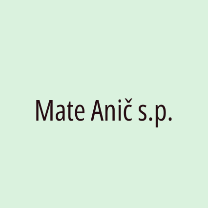 Mate Anič s.p. - Logotip