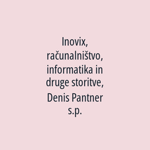 Inovix, računalništvo, informatika in druge storitve, Denis Pantner s.p. - Logotip