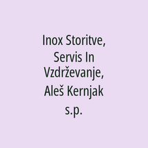 Inox Storitve, Servis In Vzdrževanje, Aleš Kernjak s.p. - Logotip