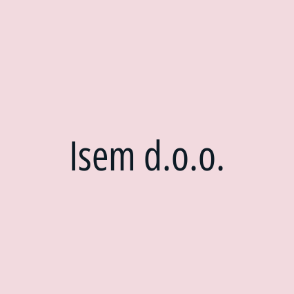 Isem d.o.o. - Logotip