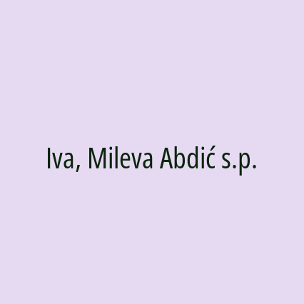 Iva, Mileva Abdić s.p. - Logotip