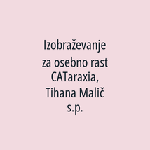 Izobraževanje za osebno rast CATaraxia, Tihana Malič s.p. - Logotip