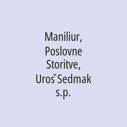 Maniliur, Poslovne Storitve, Uroš Sedmak s.p. - Logotip