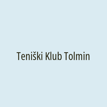 Teniški Klub Tolmin