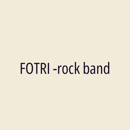 FOTRI -rock band - Logotip