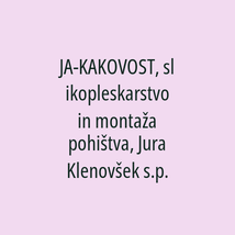 JA-KAKOVOST, slikopleskarstvo in montaža pohištva, Jura Klenovšek s.p. - Logotip