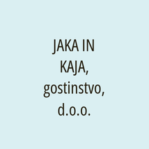 JAKA IN KAJA, gostinstvo, d.o.o. - Logotip