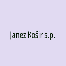 Janez Košir s.p. - Logotip