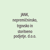 JANK, nepremičninsko, trgovsko in storitveno podjetje. d.o.o. - Logotip