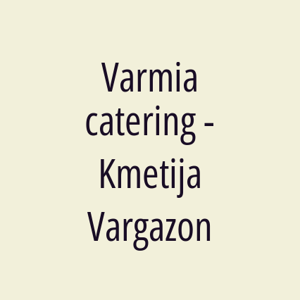 Varmia catering - Kmetija Vargazon - Logotip