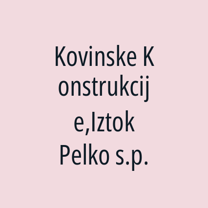 Kovinske Konstrukcije,Iztok Pelko s.p. - Logotip