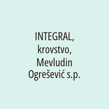 INTEGRAL, krovstvo, Mevludin Ogrešević s.p. - Logotip